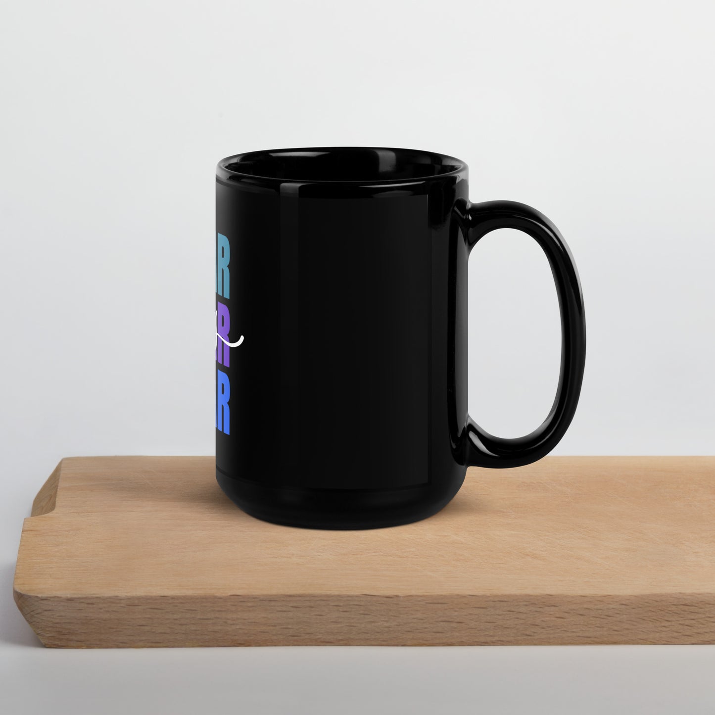 Guitar Vibes Black Glossy Mug