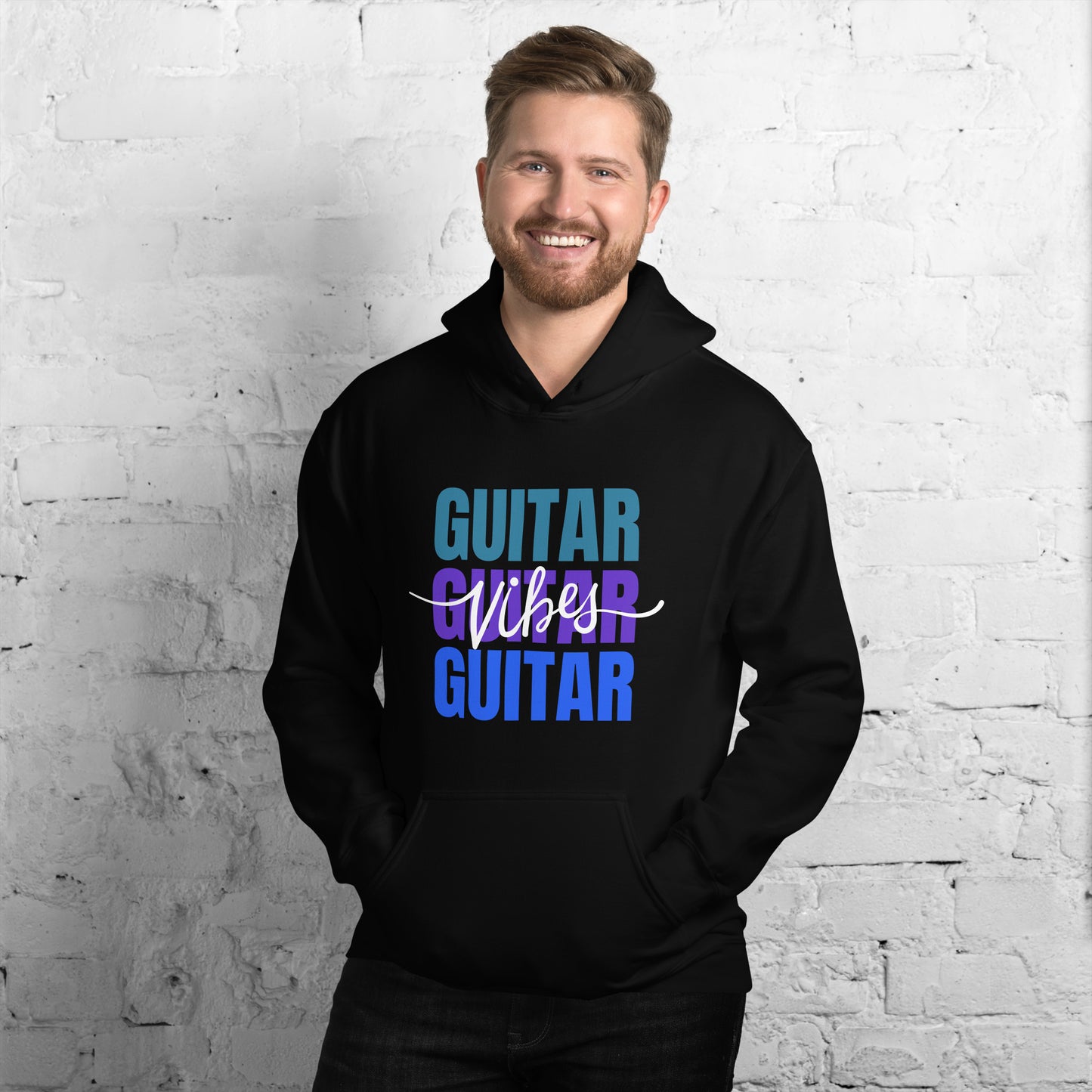 Guitar Vibes Unisex Hoodie