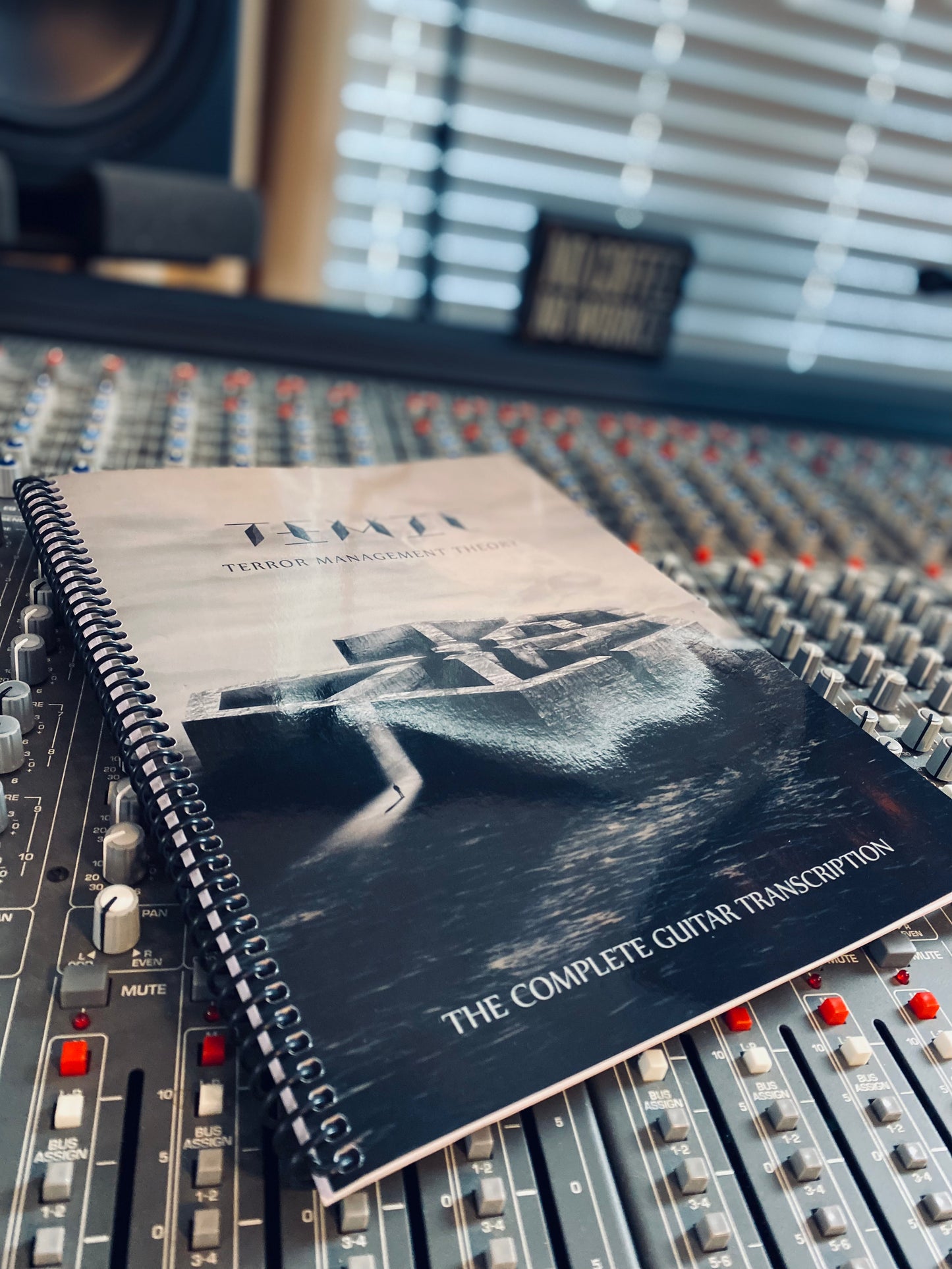 Terror Management Theory Complete Guitar Transcription (Signed Physical Book + Digital Download)